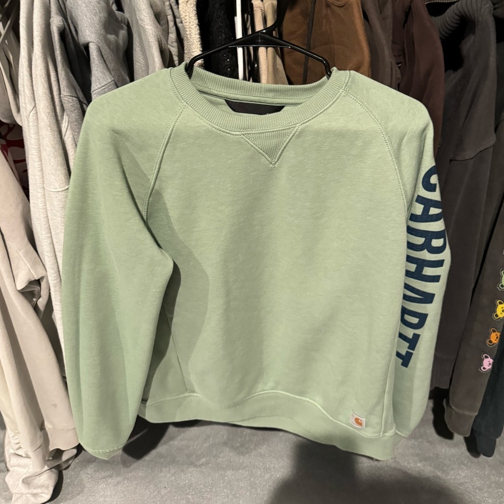 Carhartt Kids Sage Green Sweatshirt